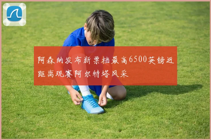 阿森纳发布新票档最高6500英镑近距离观赛阿尔特塔风采